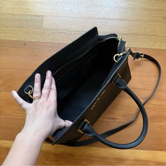 Michael Kors Black Crossbody Satchel - Picture 7 of 7